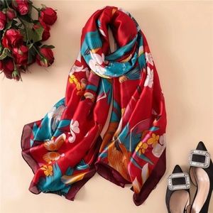 SILK SCARF LUXURY STYLE STOLES WOMEN HEADBAND